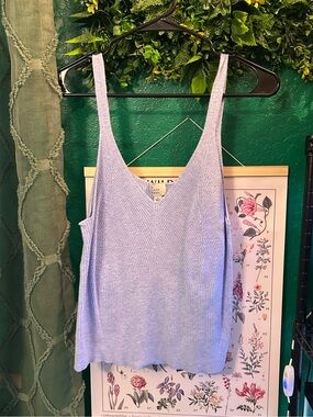 Periwinkle Knit Tank